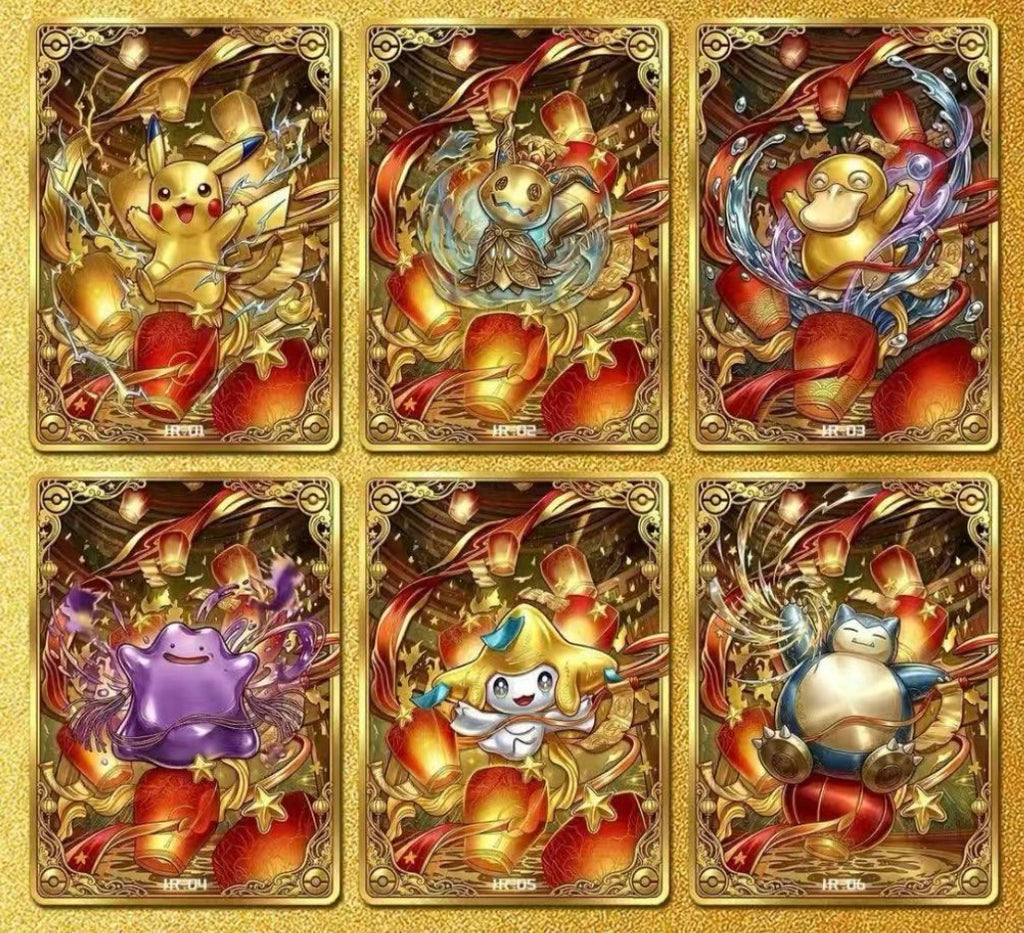 Time collection, metal cards (5 packs)