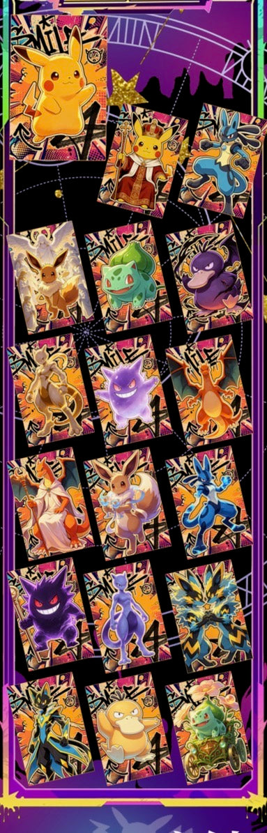 Mega fan art cards box (6 pack)