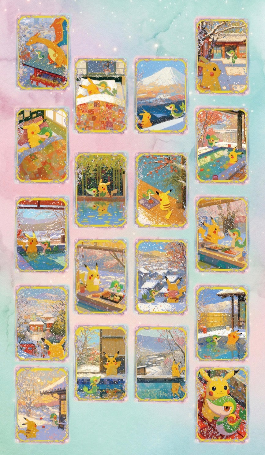 Pokemon adorable Polaroids (30 packs)