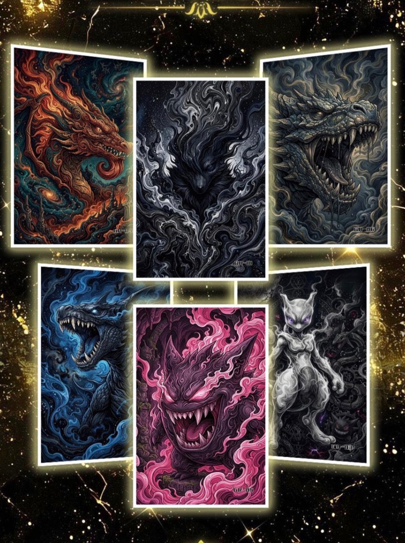 Dark universe artboards (10 packs)