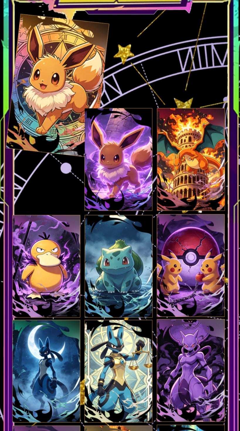 Mega fan art cards box (6 pack)