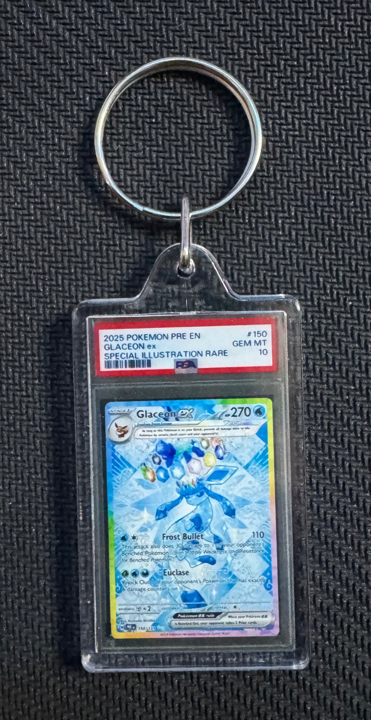 Prismatic evolutions keychain lot