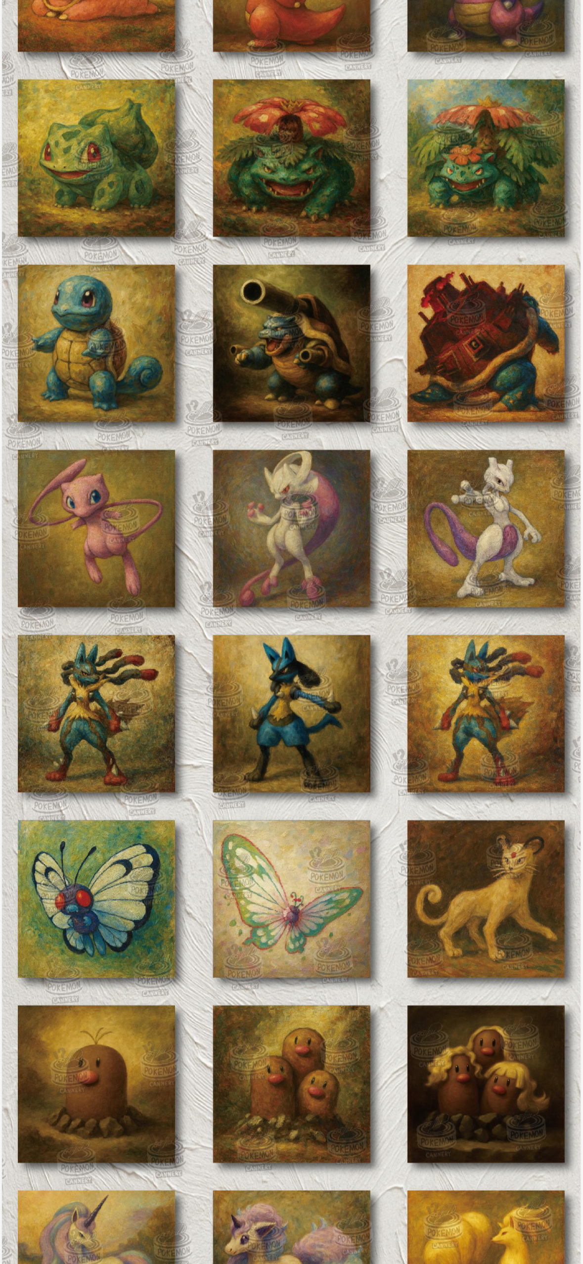 Oil Painting art boards vol 3 (10 packs)