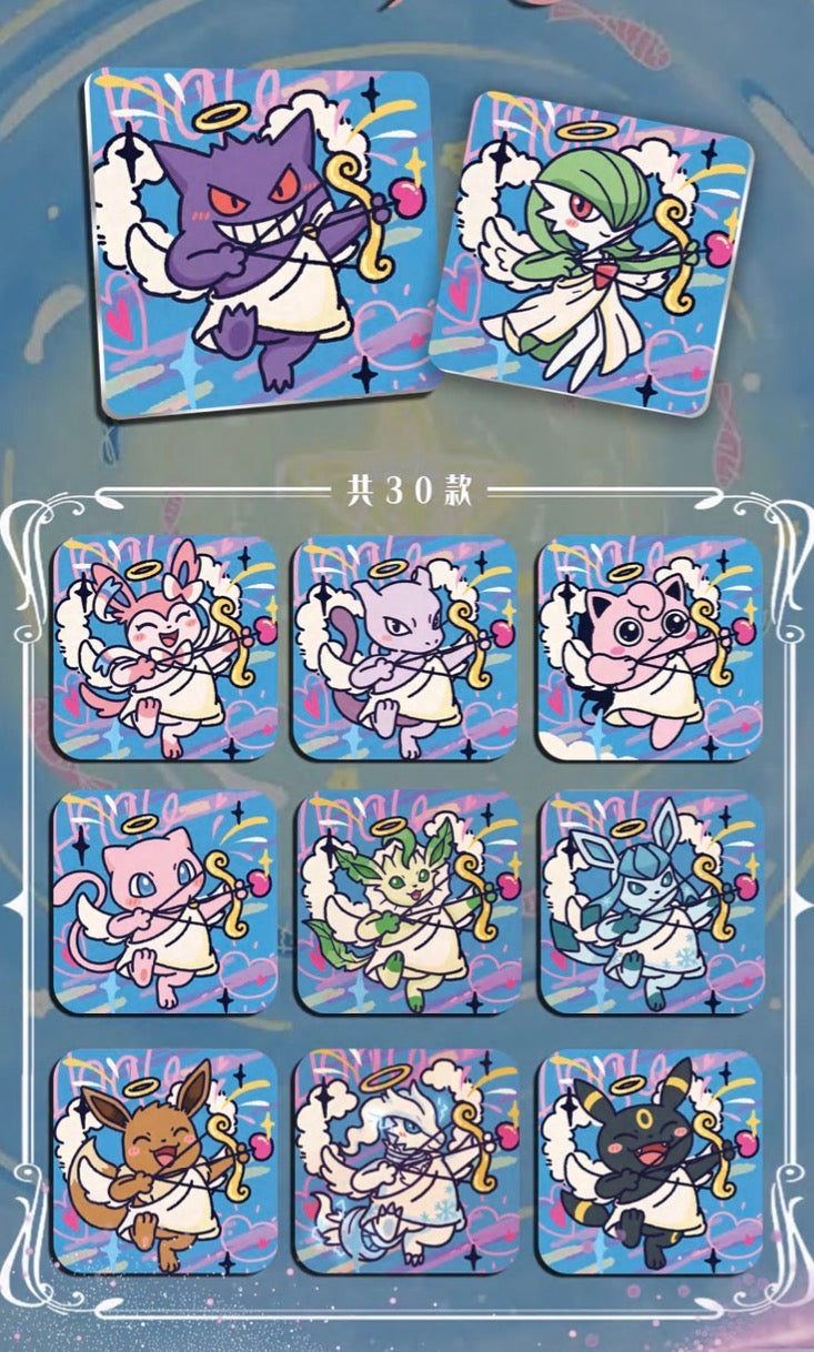 Pokemon Ceramic Magnets vol2 (10 magnets)