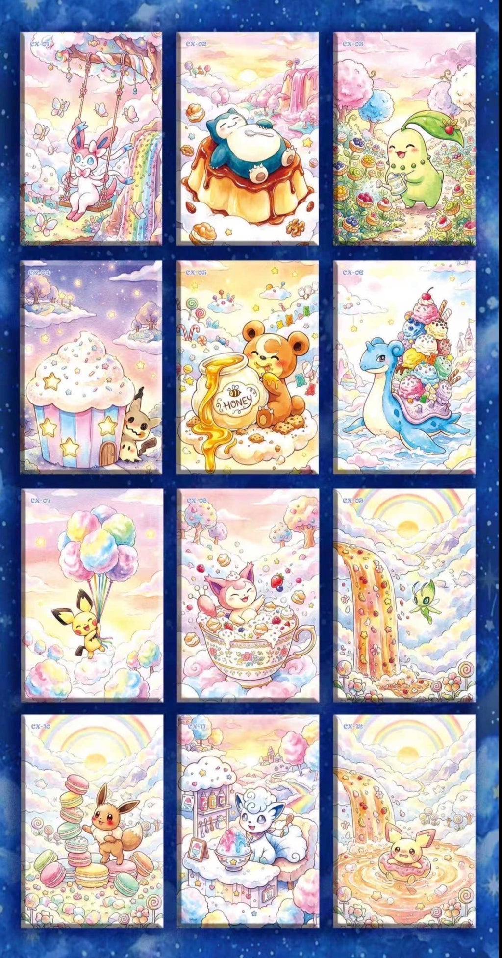 Desert party artboards (10 packs)