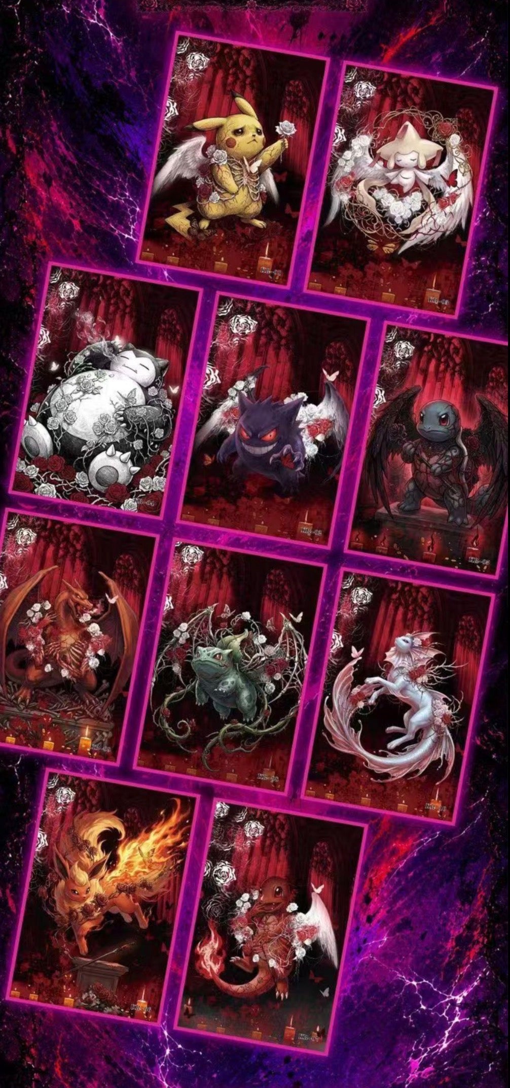 Rose thorn art boards(10 packs)