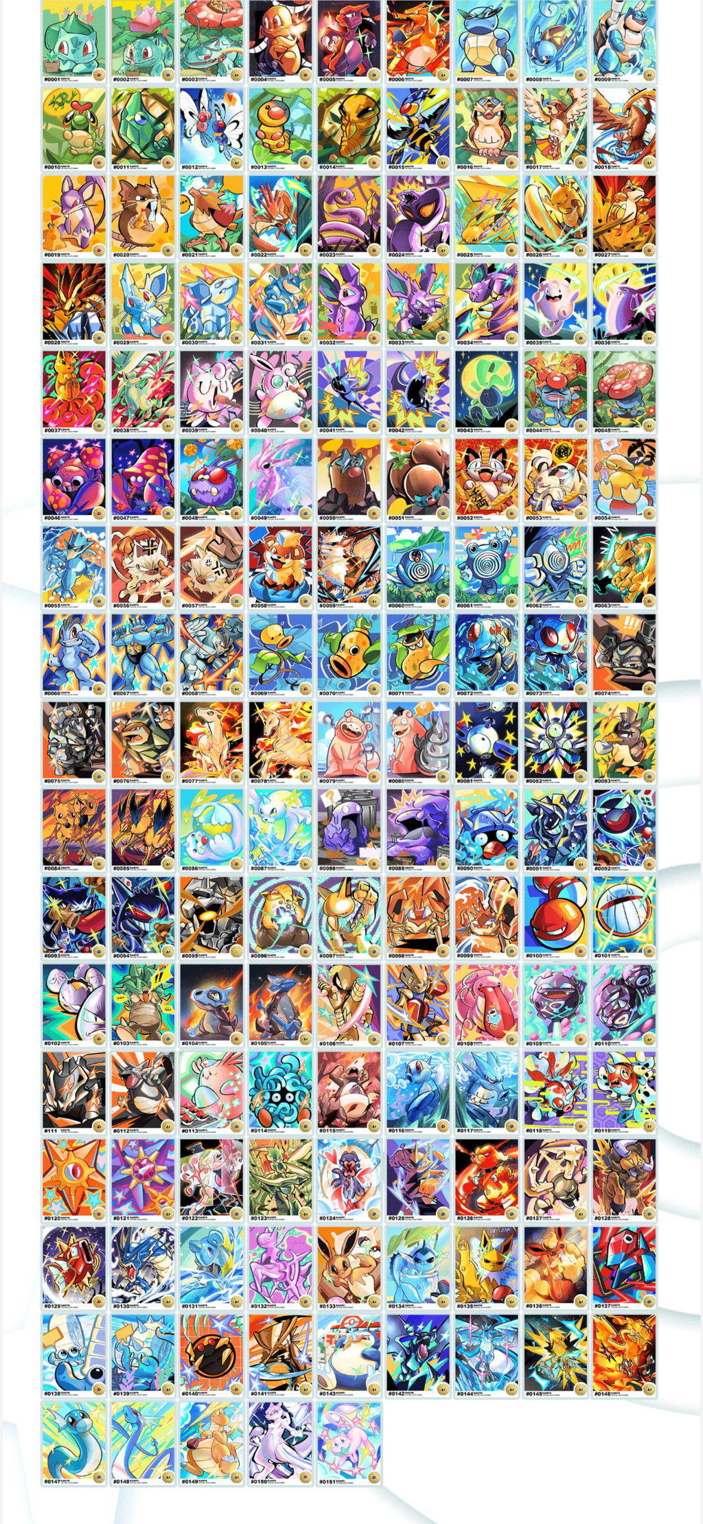 Pokemon magnet art board case  (100packs)