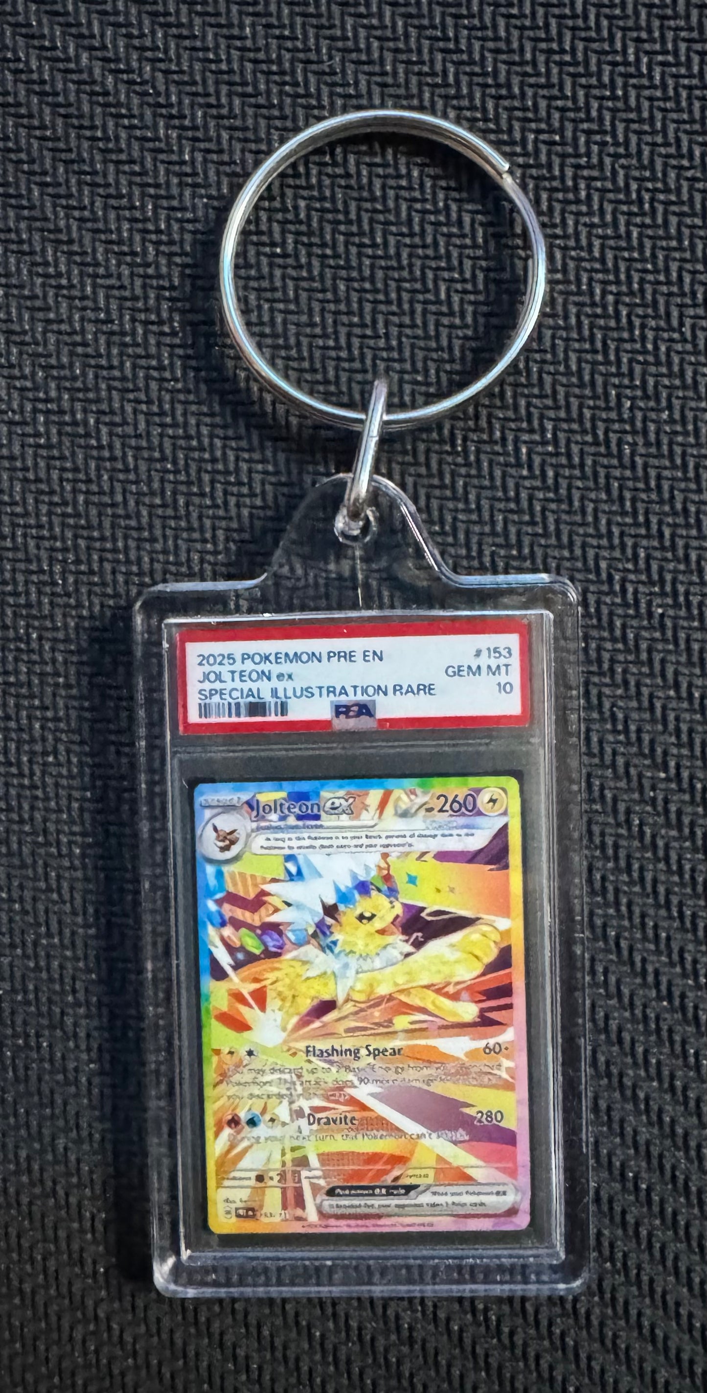 Prismatic evolutions keychain lot