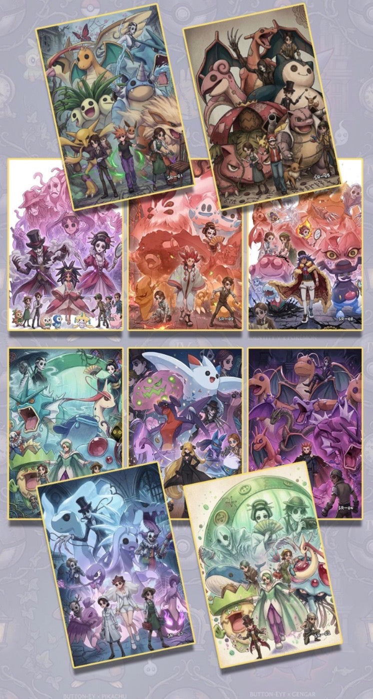 Dark night fairy tale art board (10 packs)