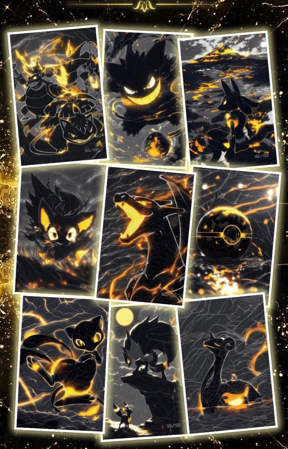 Dark universe artboards (10 packs)