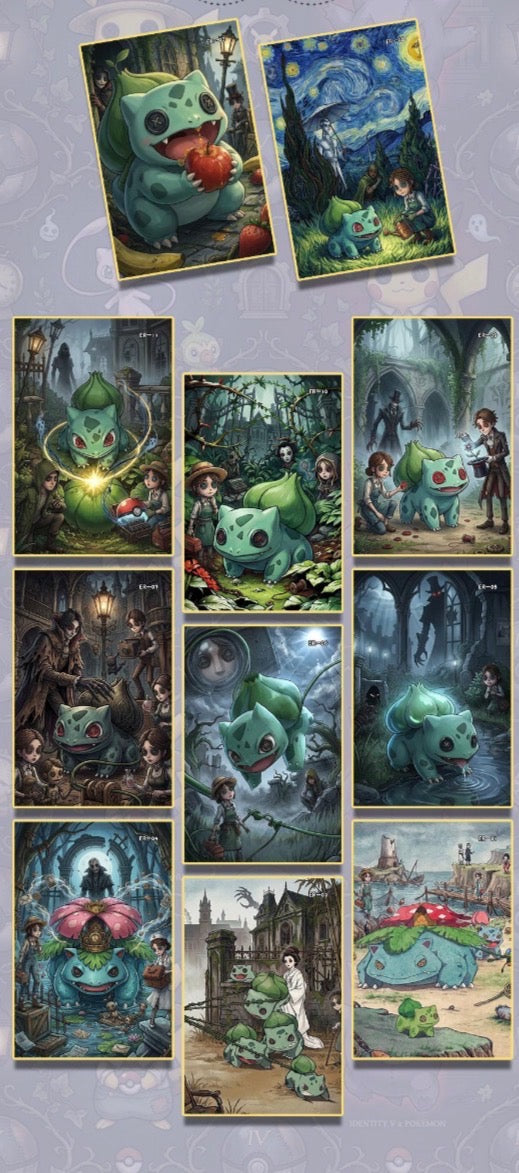 Dark night fairy tale art board (10 packs)