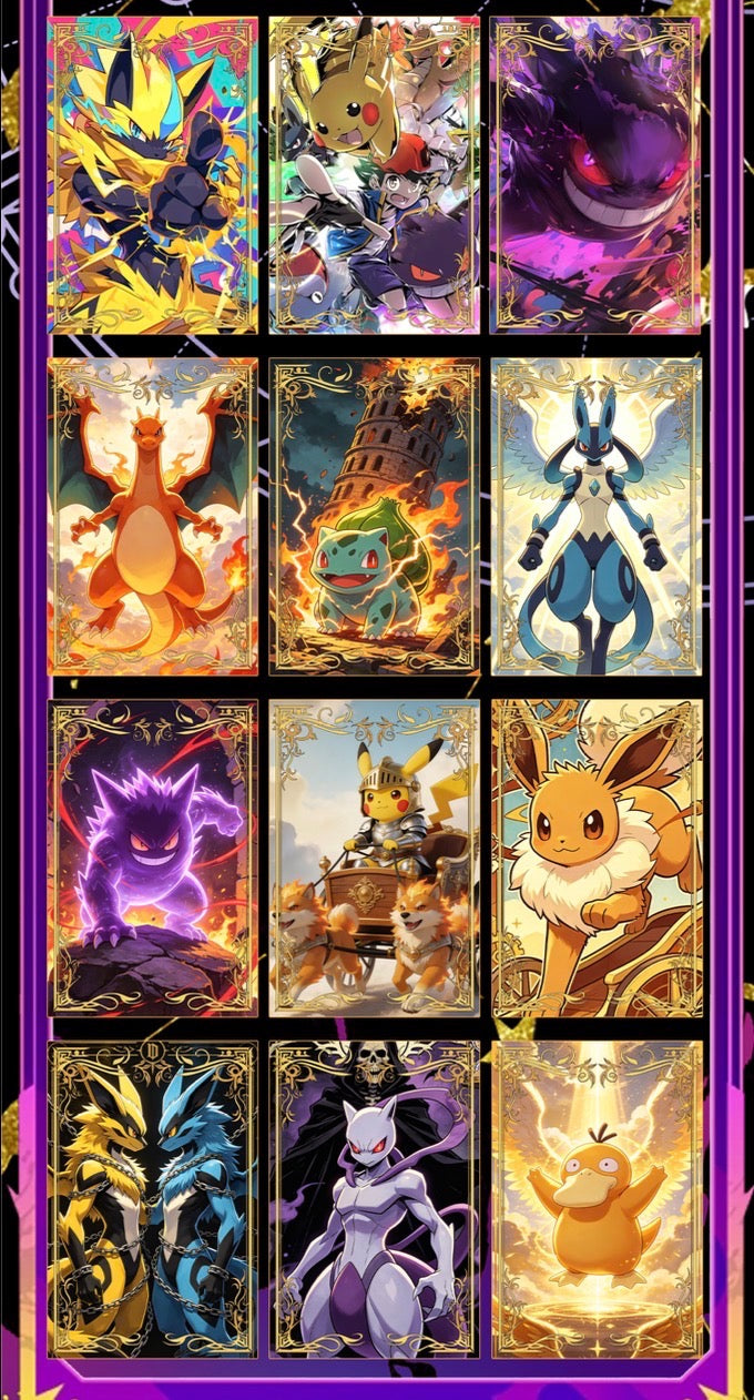 Mega fan art cards box (6 pack)