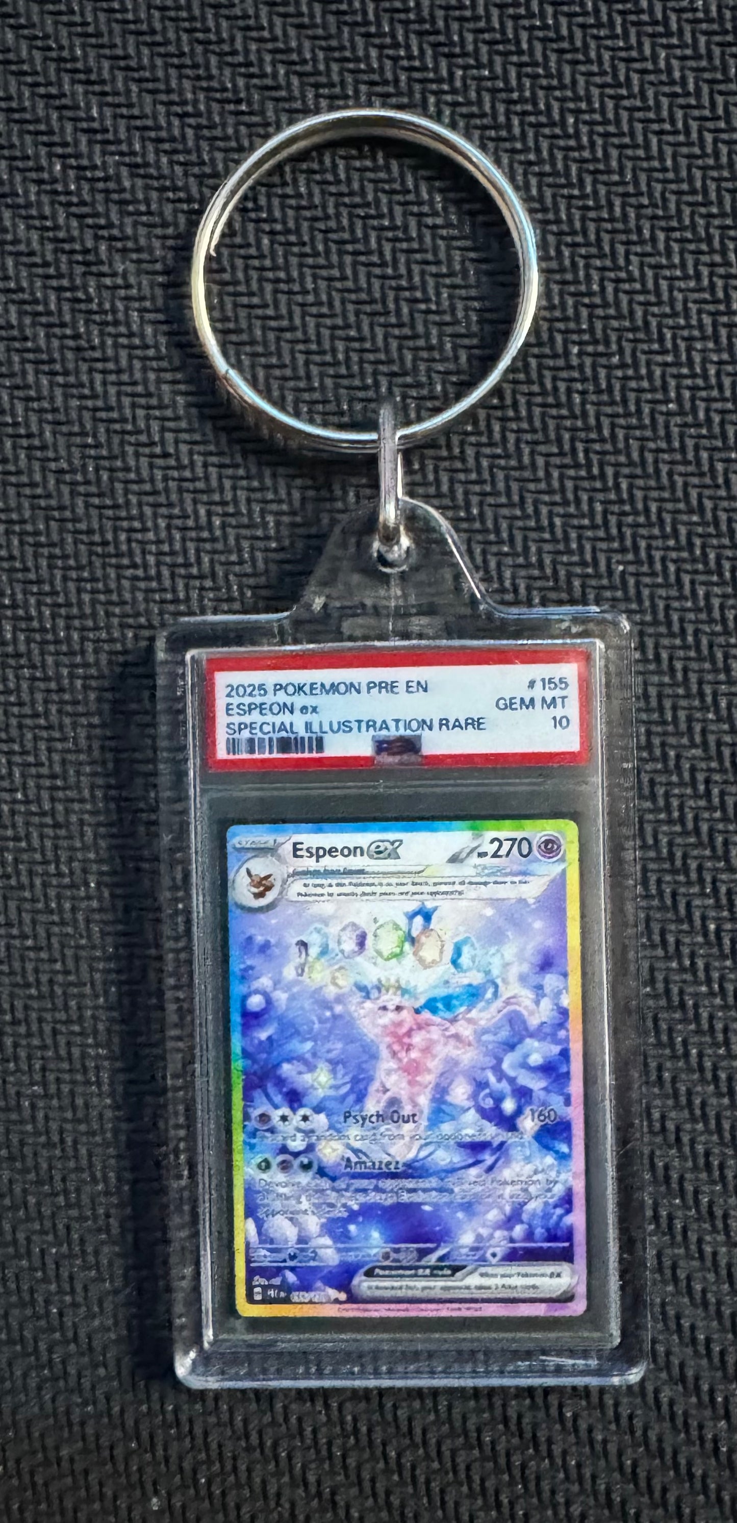 Prismatic evolutions keychain lot