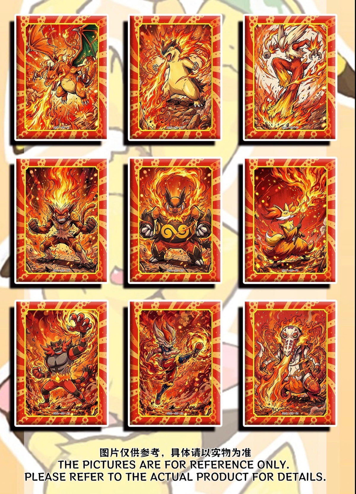 Pokemon sparkle slabs (10 slabs)