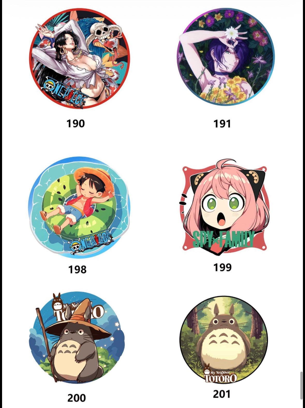 3d paper carving badges (10 packs)