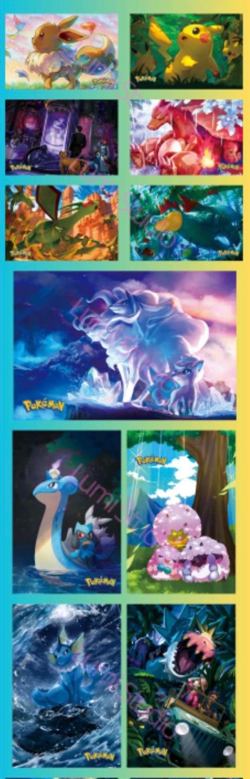 Pokémon adventure brick (5 packs)