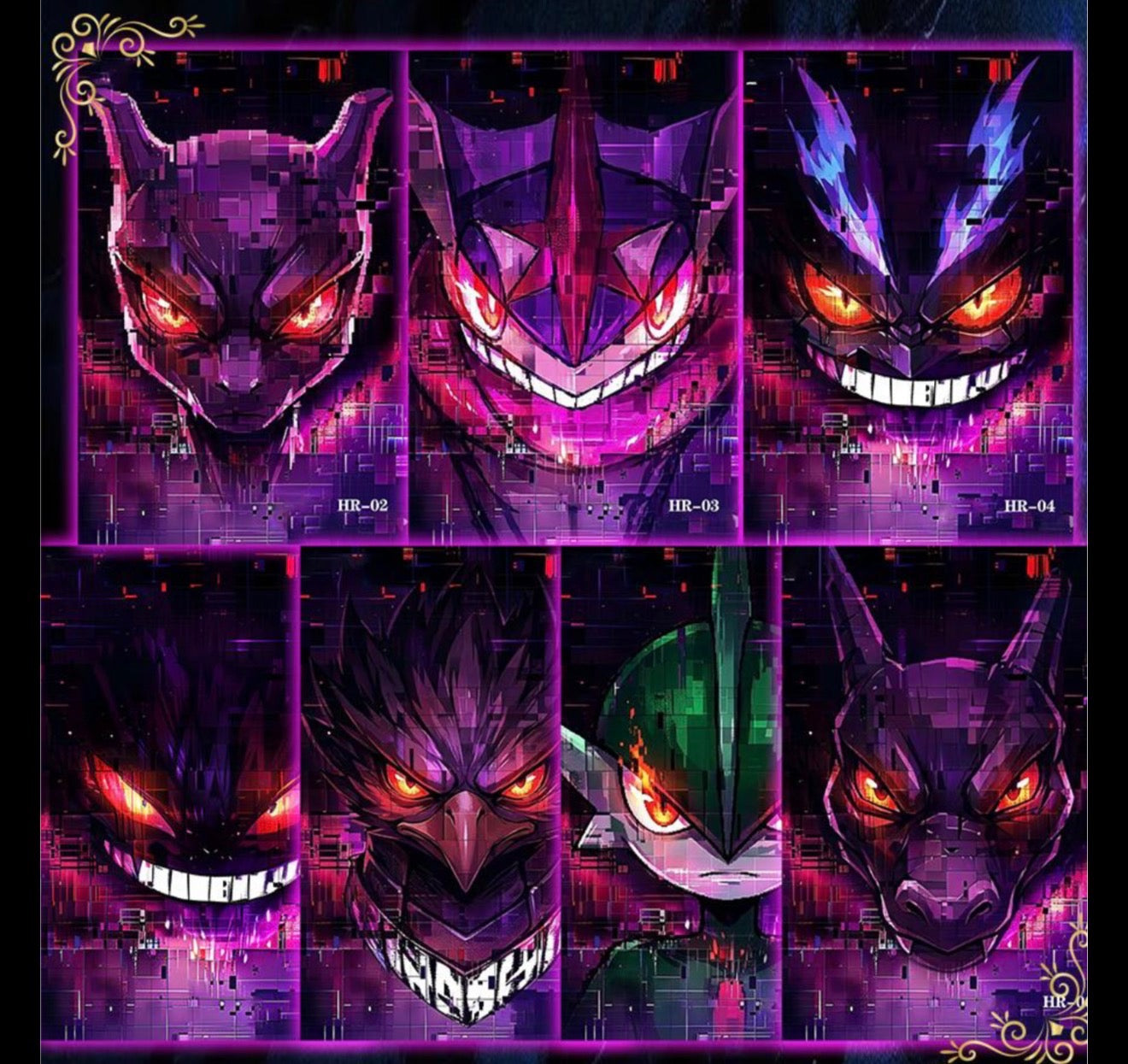 Dark series artboards (10 pack)
