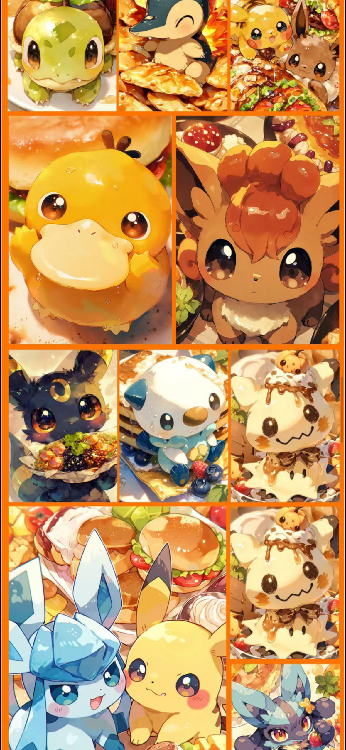 Foodie Cuties Art boards (10 packs)