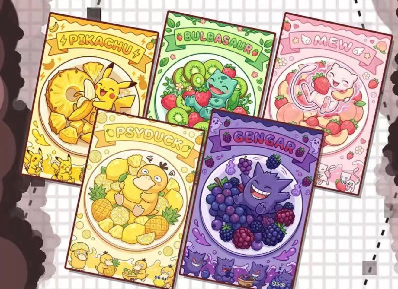 Pokemon Fantasy imprint art boards (10 packs)