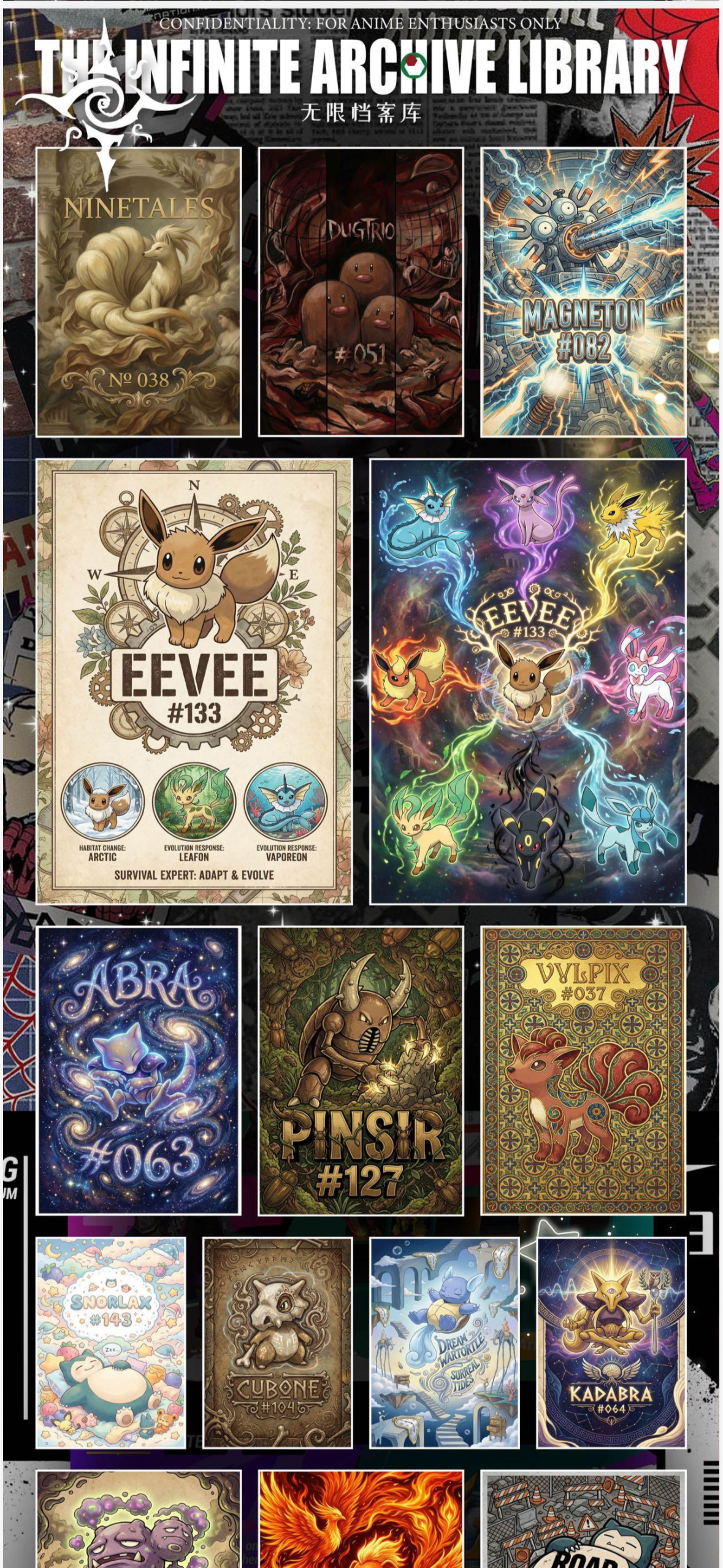 The Infinite Archive Library vol.2 art board (10 packs)
