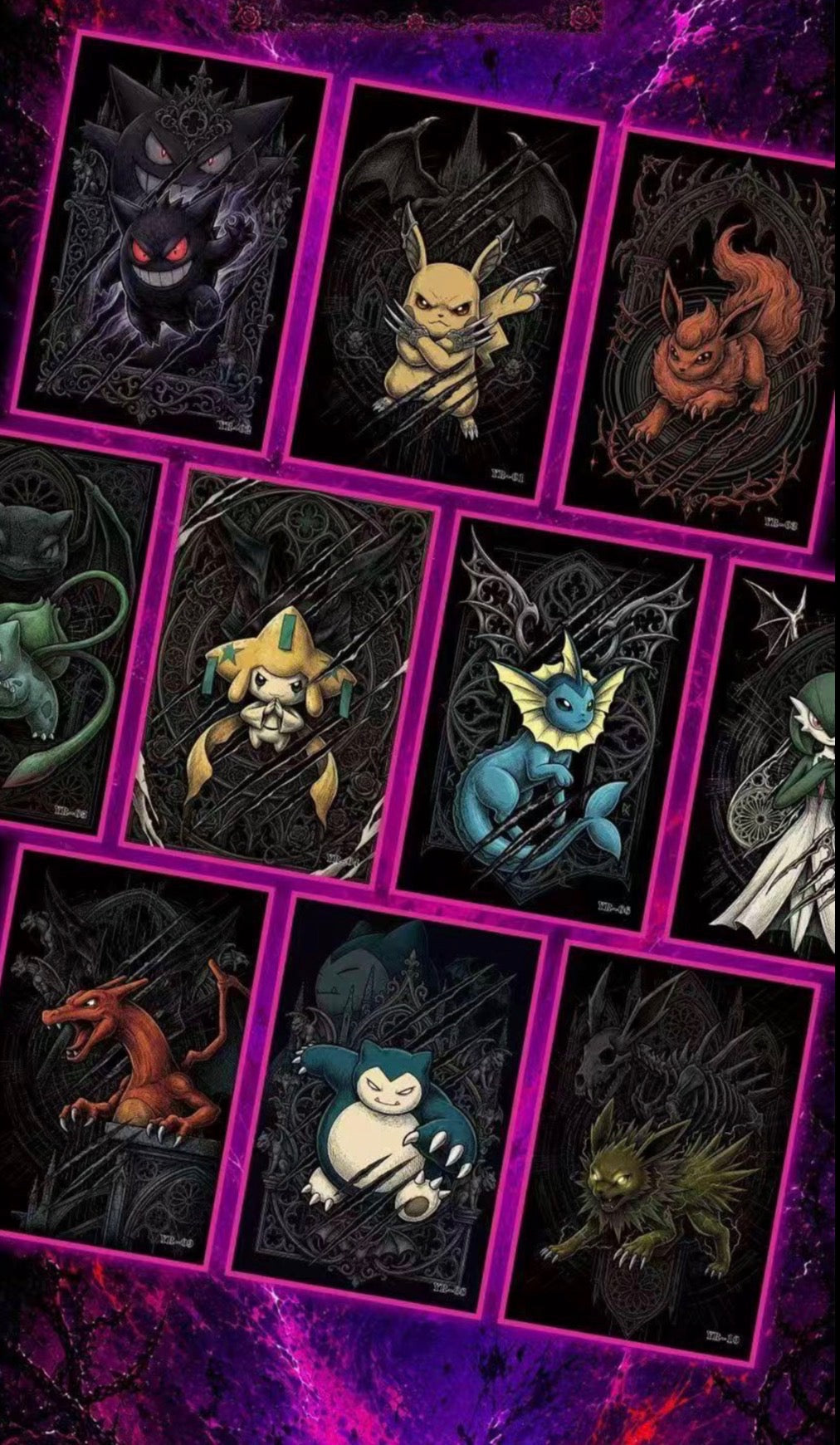 Rose thorn art boards(10 packs)