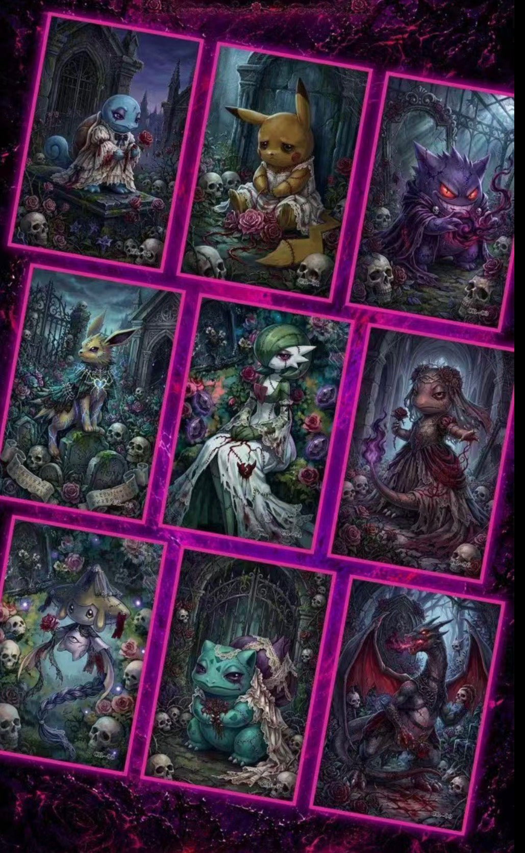 Rose thorn art boards(10 packs)