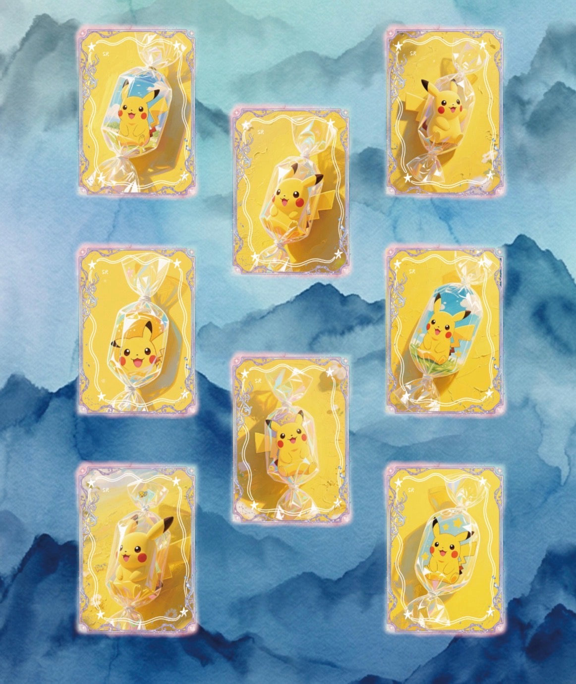 Pokemon adorable Polaroids (30 packs)