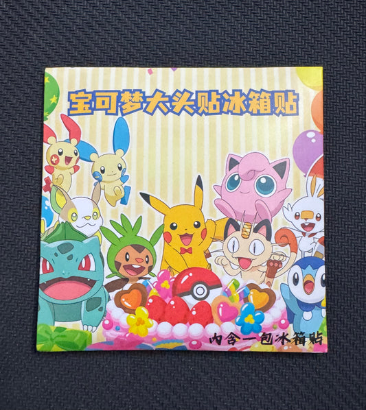 Pokemon face magnets (10 packs)