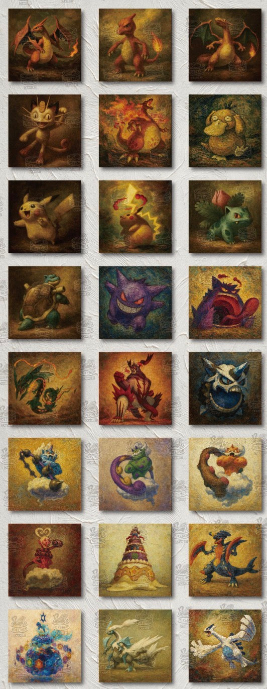 Oil Painting art boards vol 4 (10 packs)