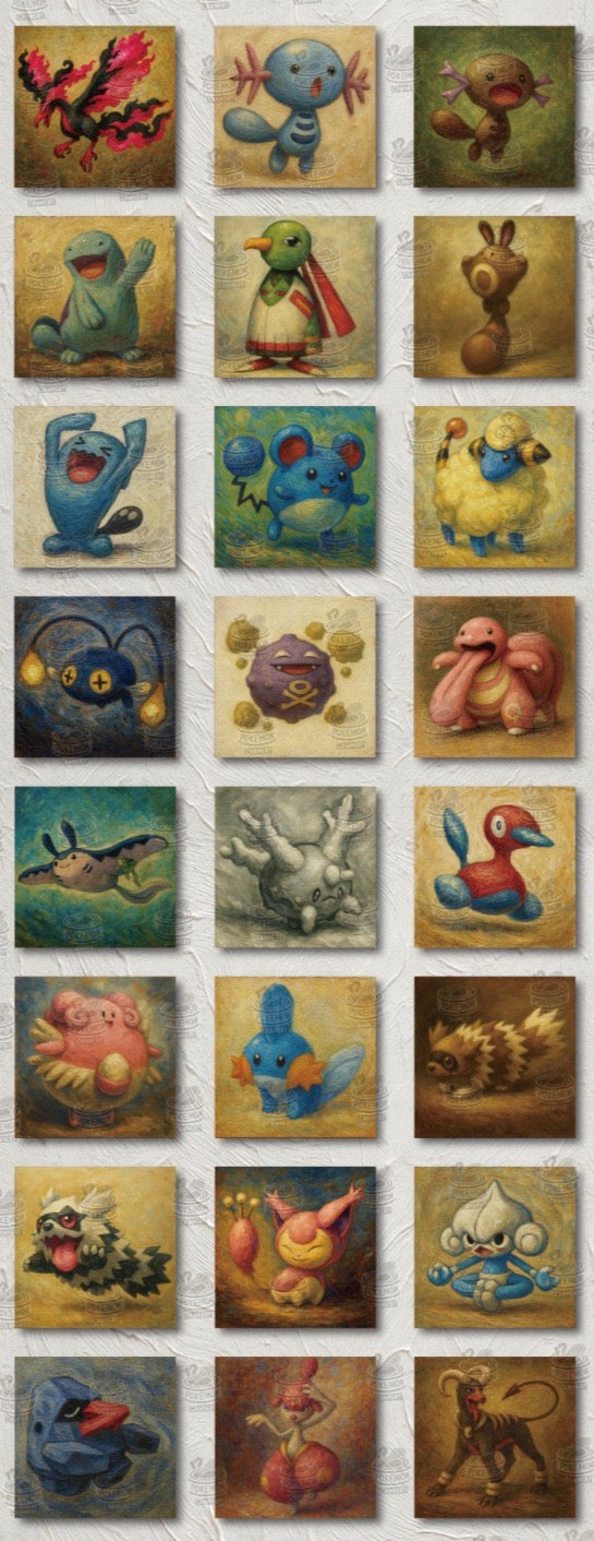 Oil Painting art boards vol 4 (10 packs)