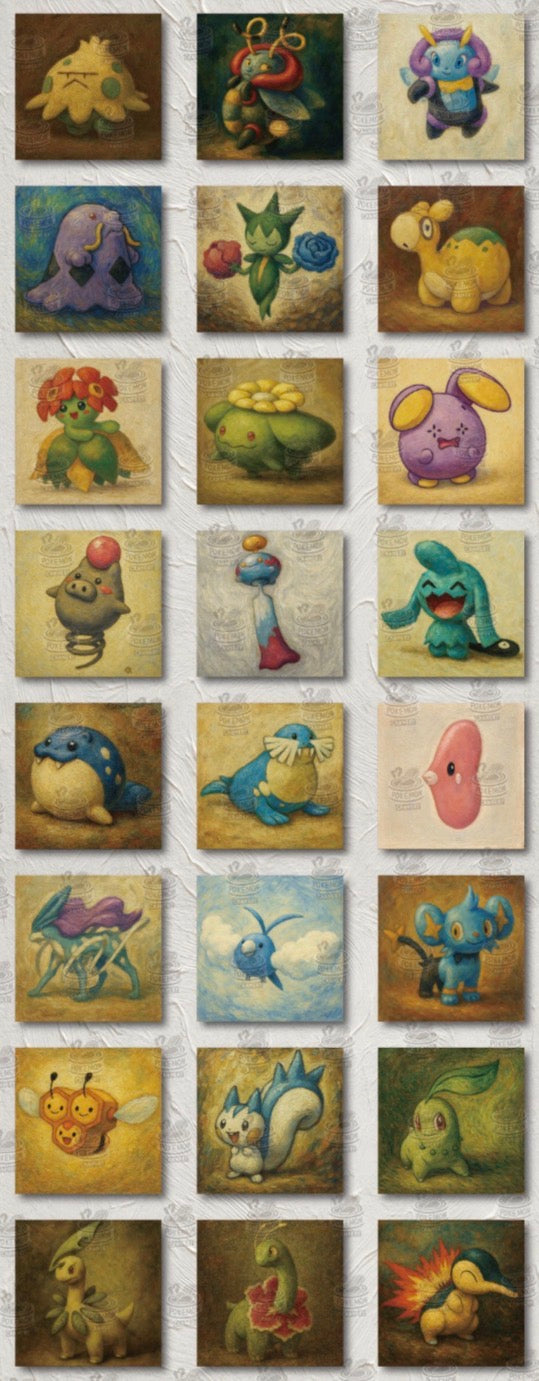 Oil Painting art boards vol 4 (10 packs)