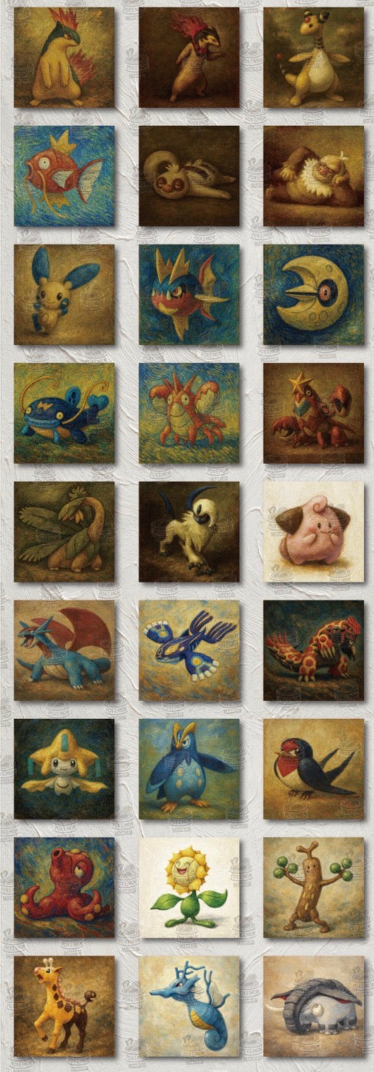 Oil Painting art boards vol 4 (10 packs)
