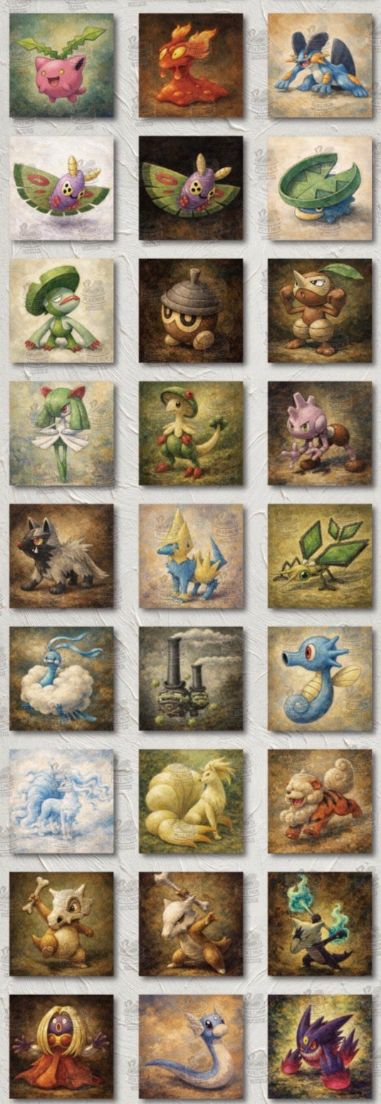 Oil Painting art boards vol 4 (10 packs)