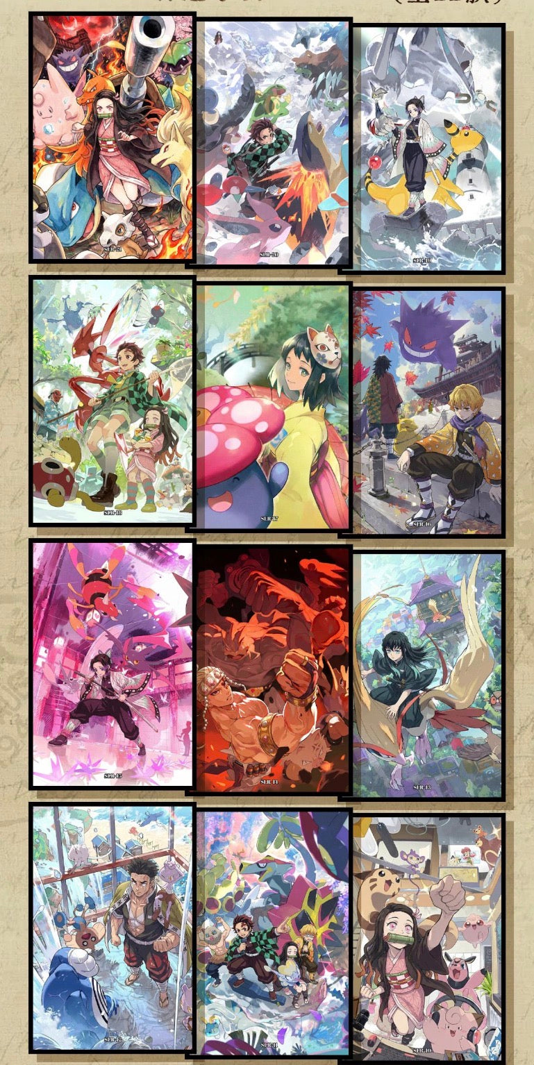 Demon slayer X Pokemon vol.2 (10 packs)