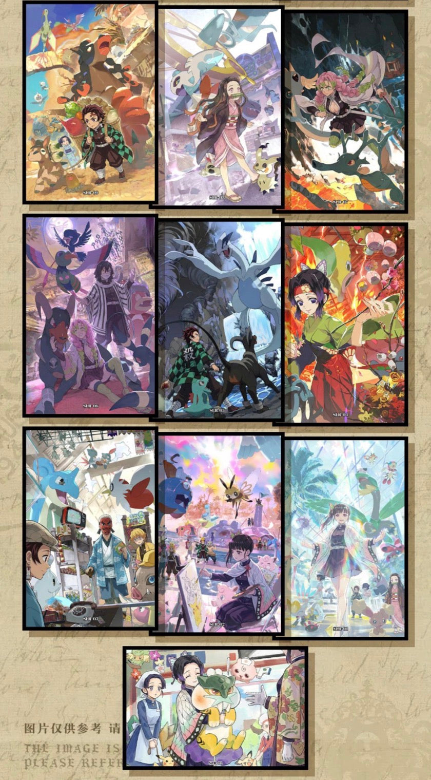 Demon slayer X Pokemon vol.2 (10 packs)