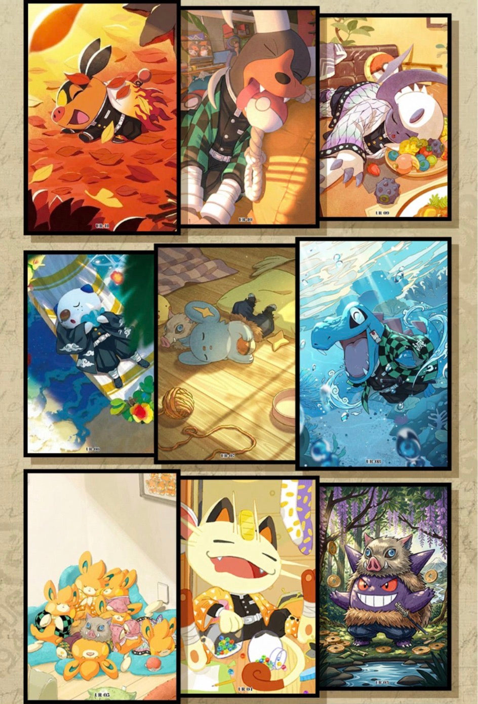 Demon slayer X Pokemon vol.2 (10 packs)