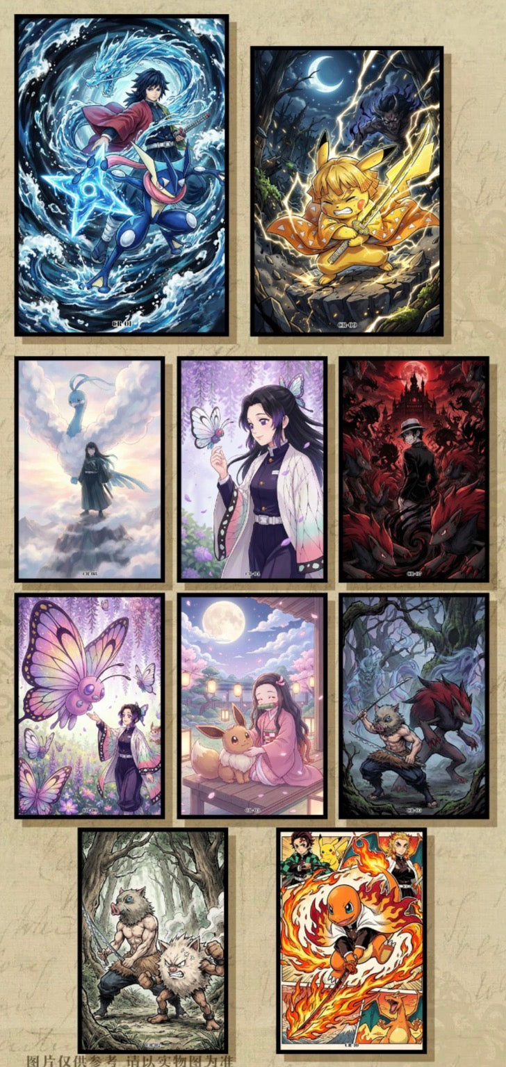 Demon slayer X Pokemon vol.2 (10 packs)