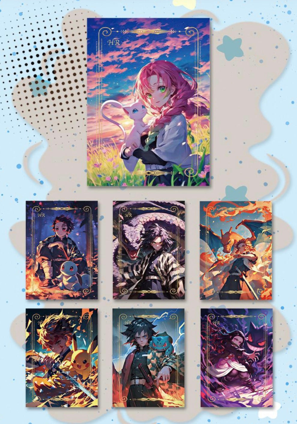 Pokemon Illustration Guide Collection Polaroids (30 Polaroids)