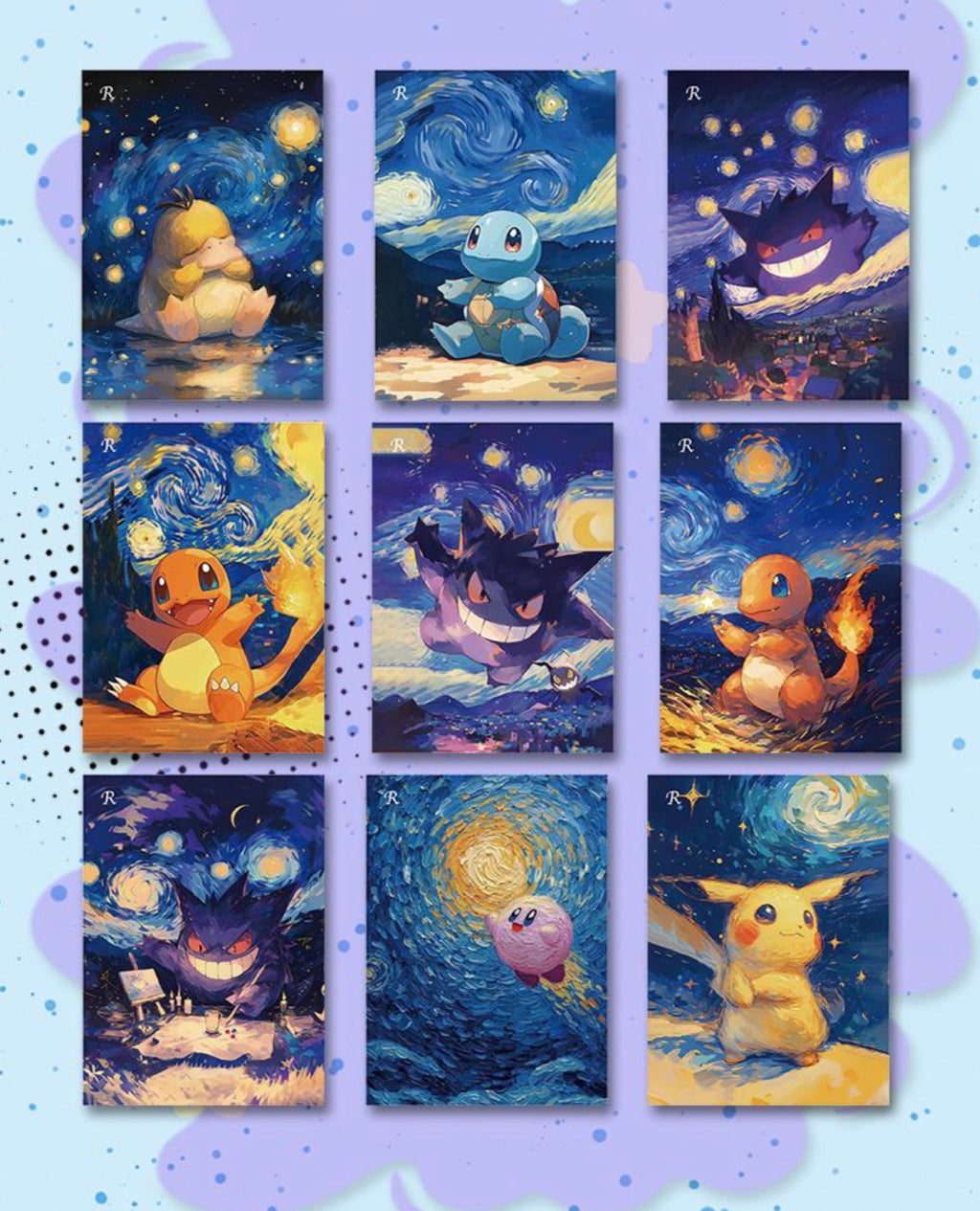 Pokemon Illustration Guide Collection Polaroids (30 Polaroids)