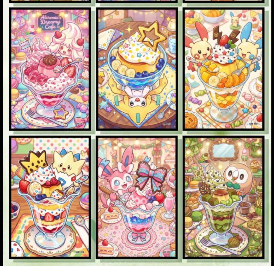 Pokemon Afternoon Time artboards (10 packs)