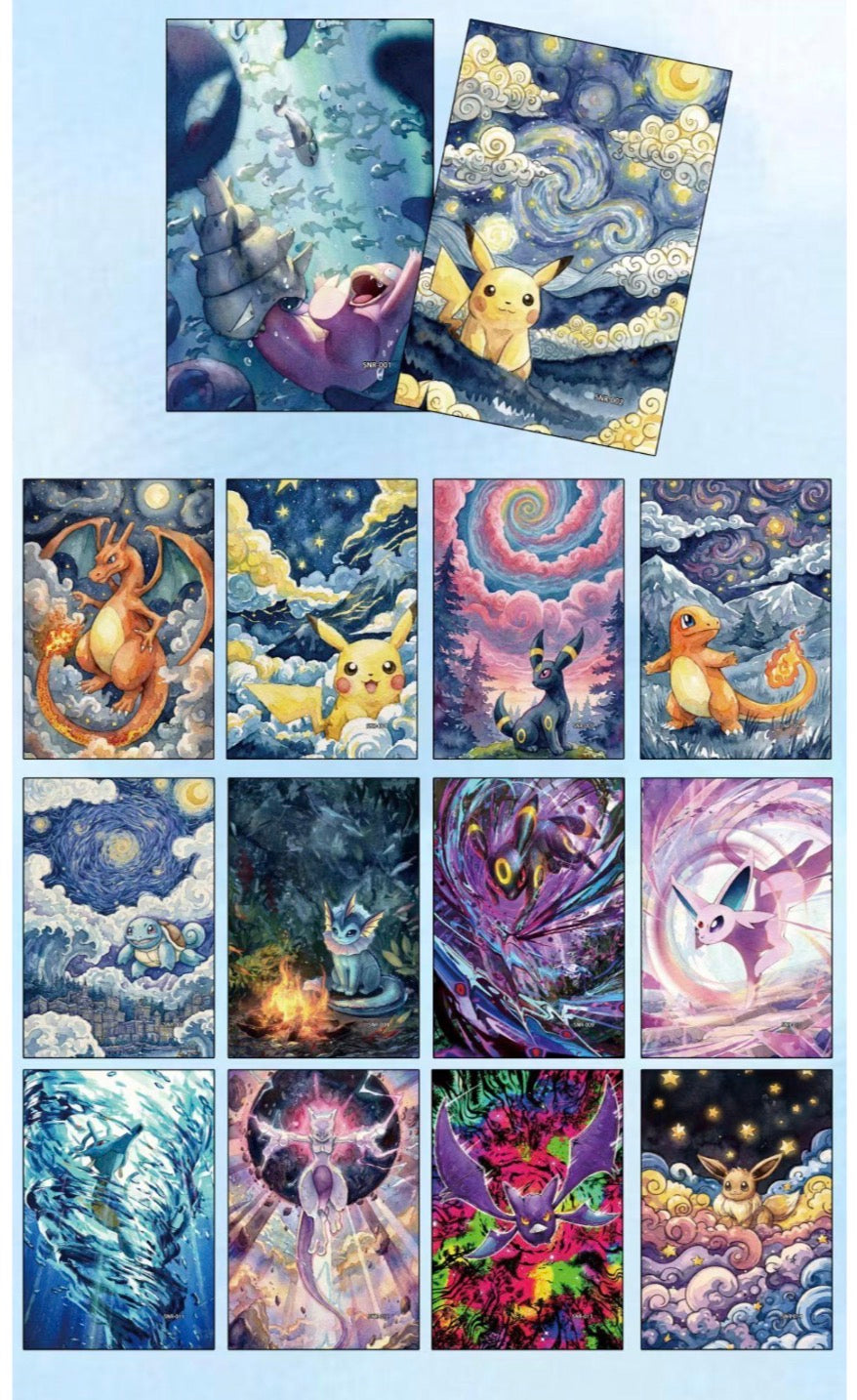 Pokemon Eif Expert Art board (10 packs)