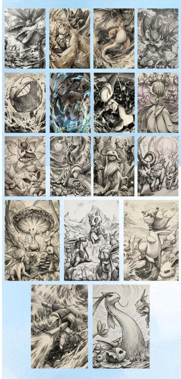 Pokemon Eif Expert Art board (10 packs)