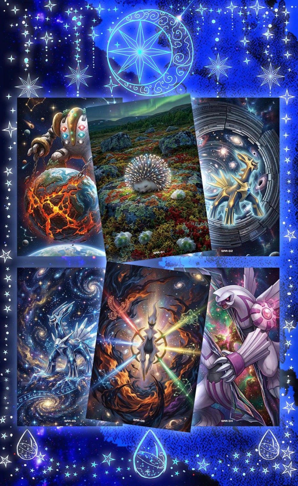 Starry Sea Art Board (10 packs)