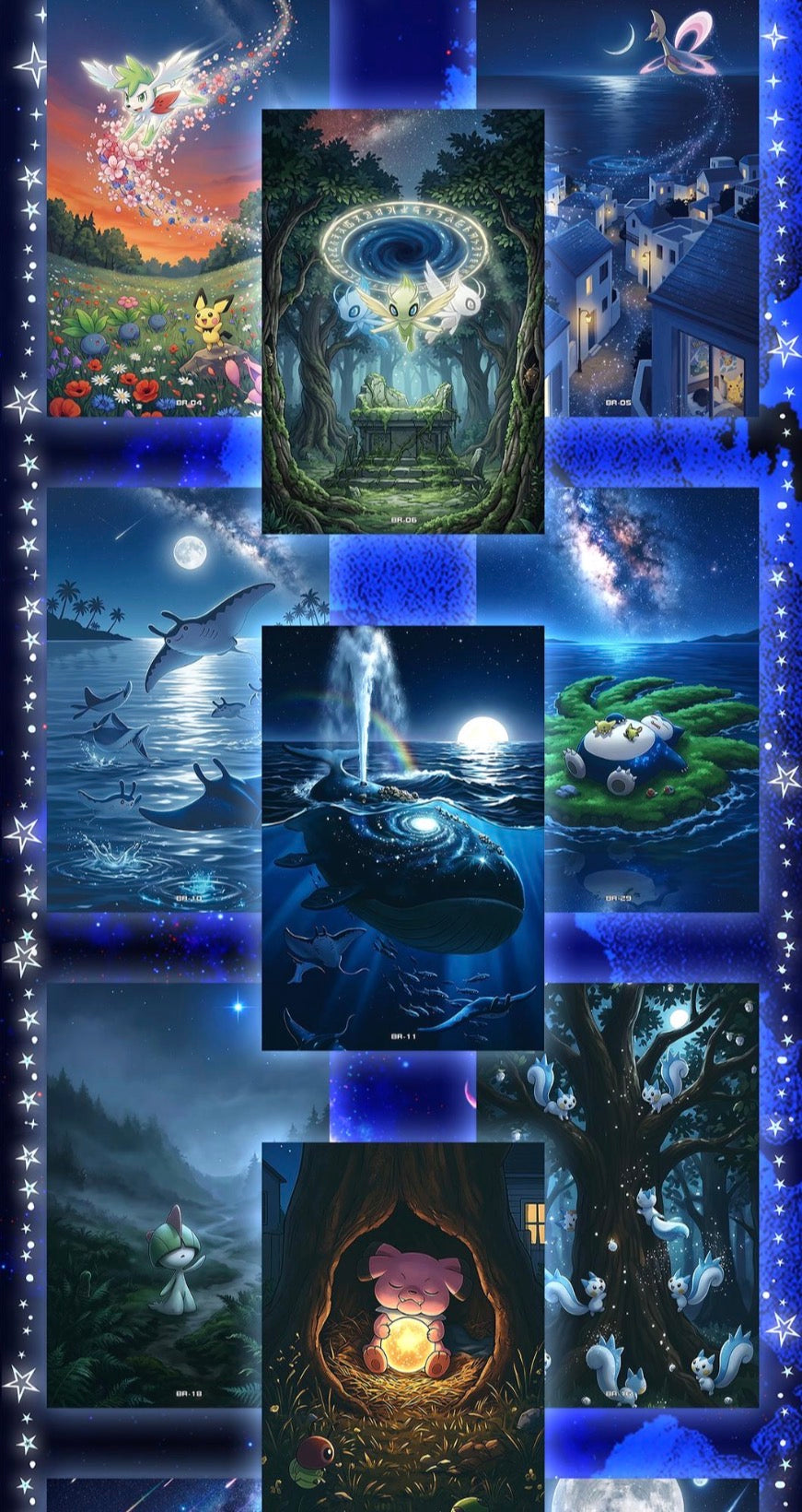 Starry Sea Art Board (10 packs)