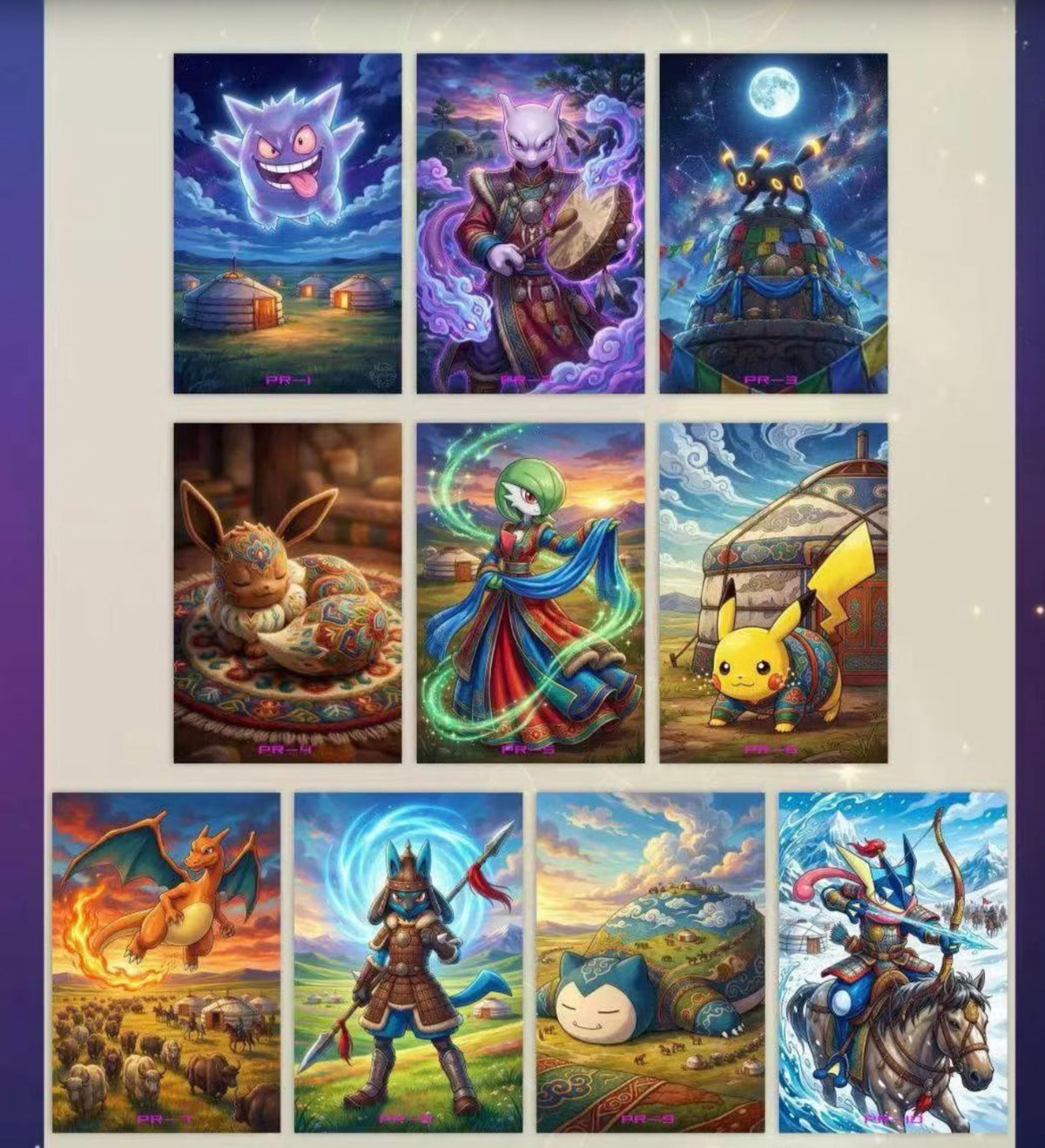 World Heritage Art Boards (10 packs )