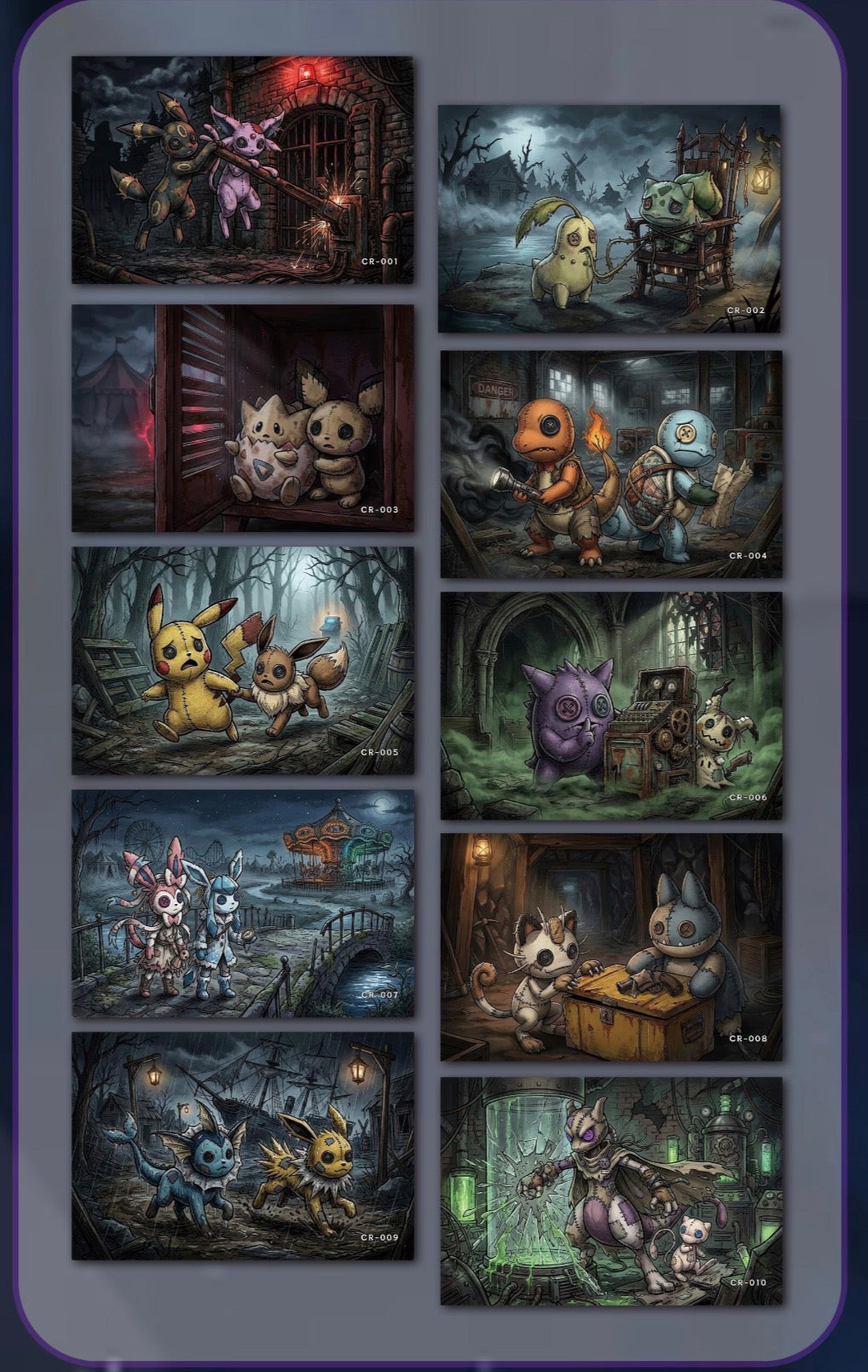 Identity V Art Boards (10 packs)