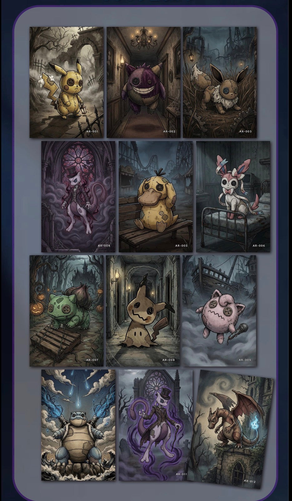 Identity V Art Boards (10 packs)