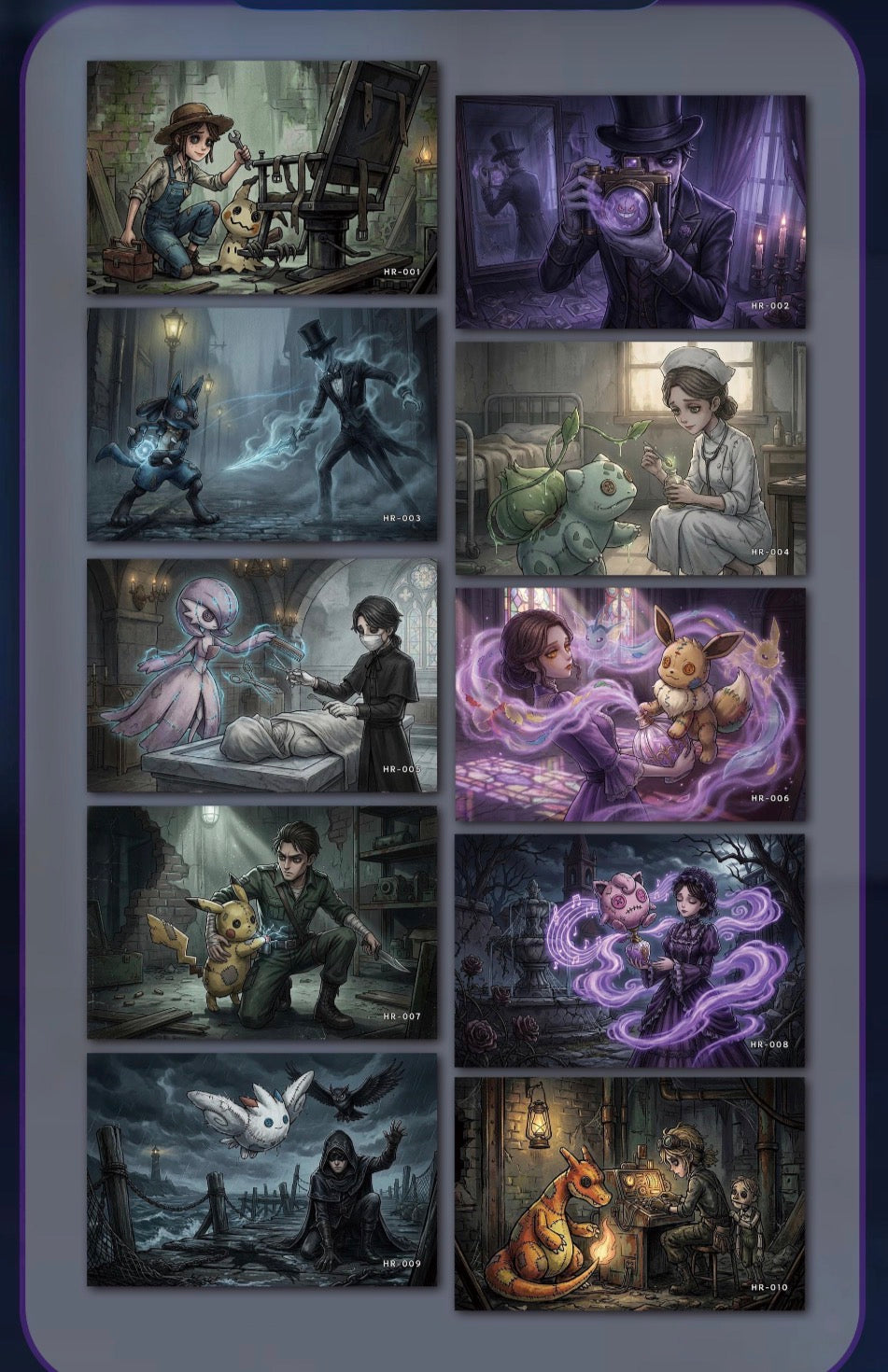 Identity V Art Boards (10 packs)