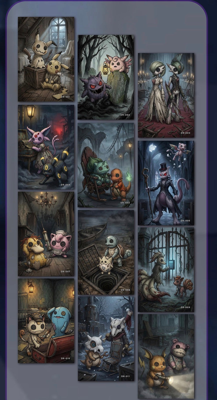 Identity V Art Boards (10 packs)