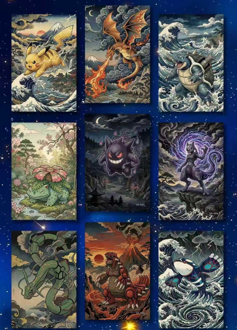 Ukiyo art boards (10 packs)